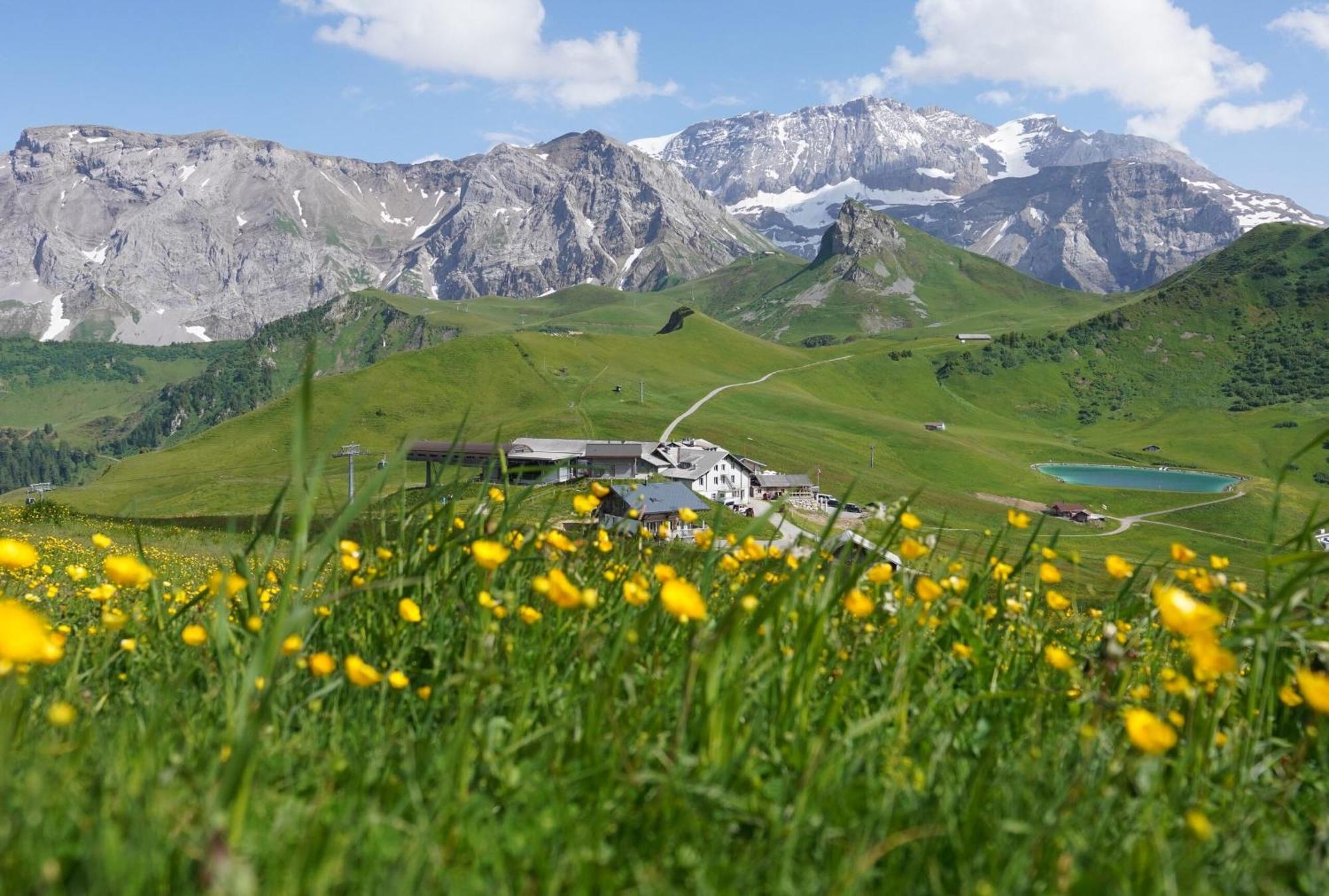 Berghotel Hahnenmoos Adelboden Luaran gambar